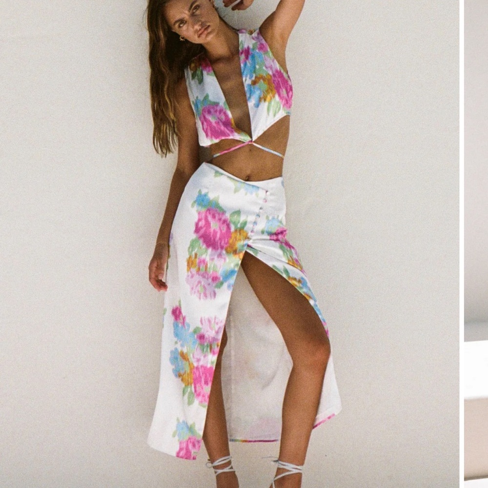 Sabo skirt two piece set